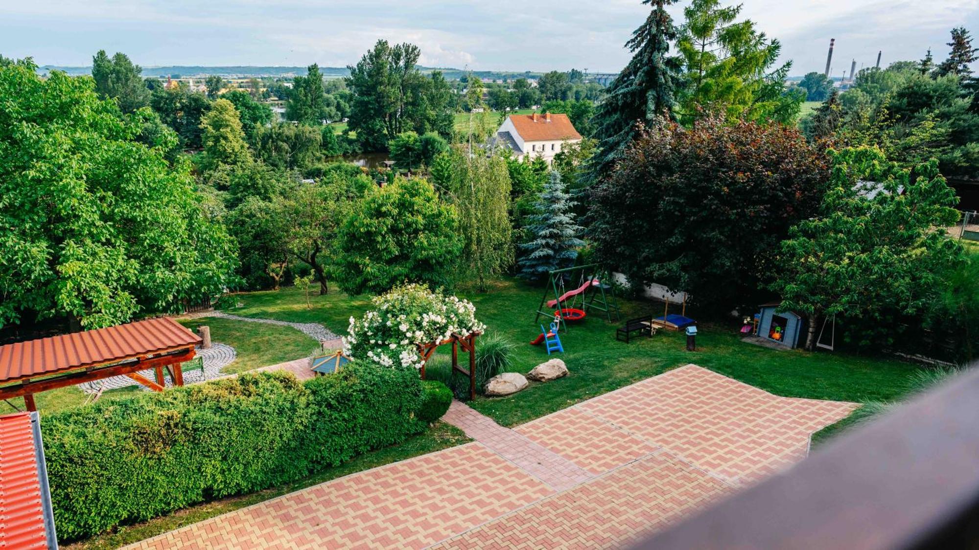 Penzion Labská Vyhlídka Litomerice Exterior foto